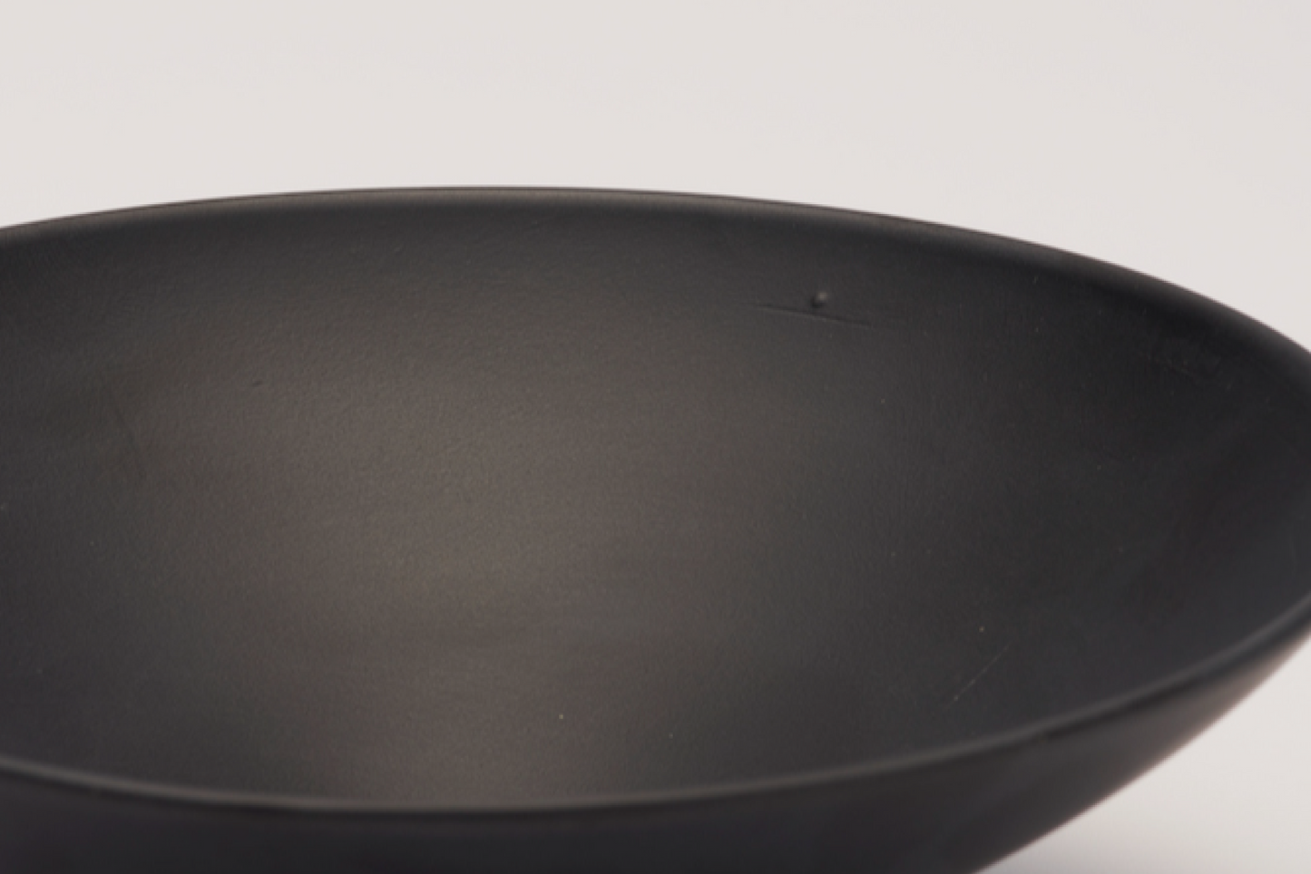 Stoneware Flat Bowl 6"