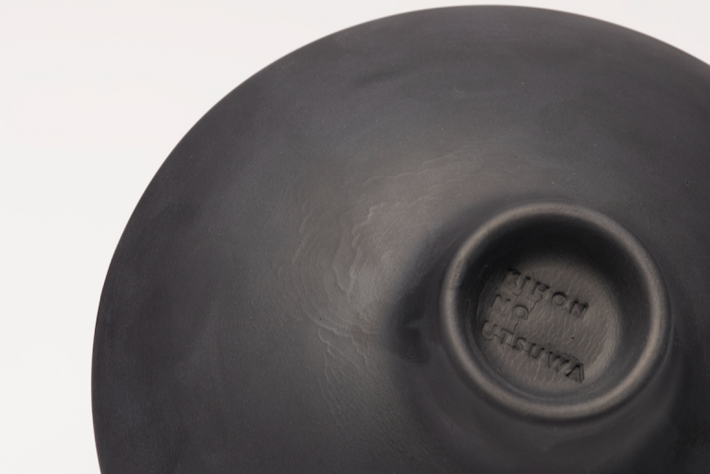 Stoneware Flat Bowl 6"