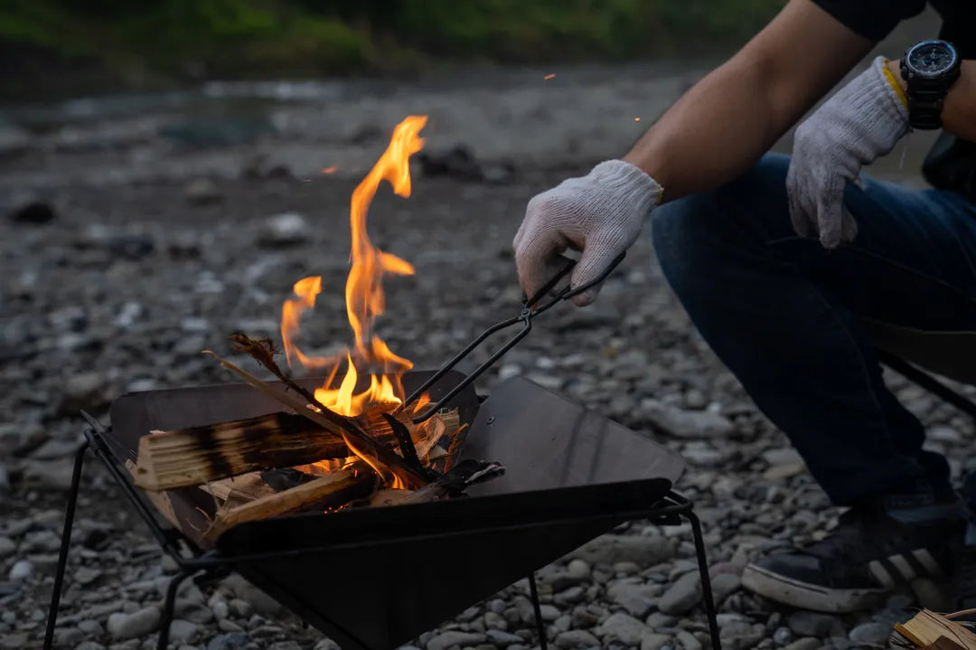 black-stainless-fire-pit