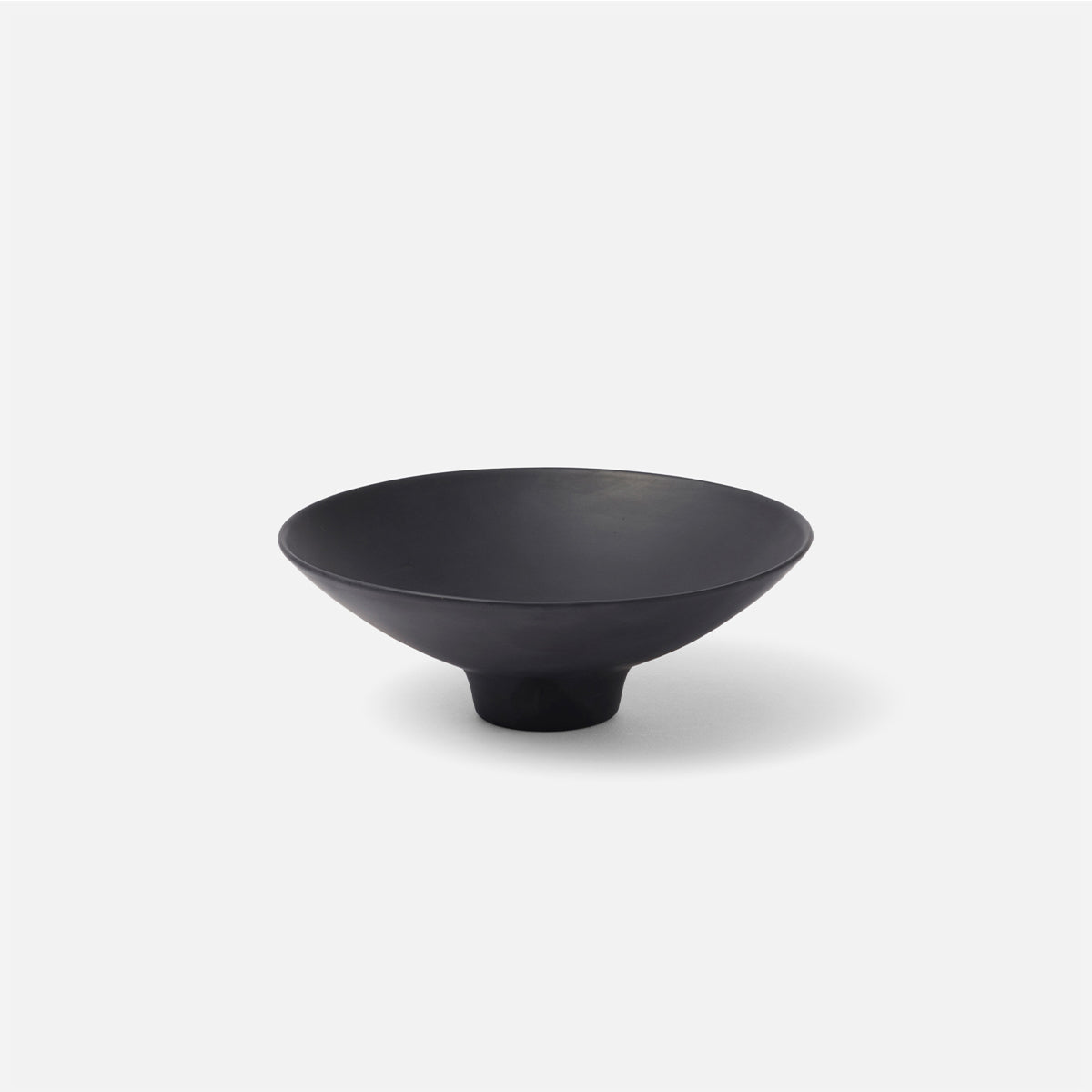 Stoneware Flat Bowl 6"