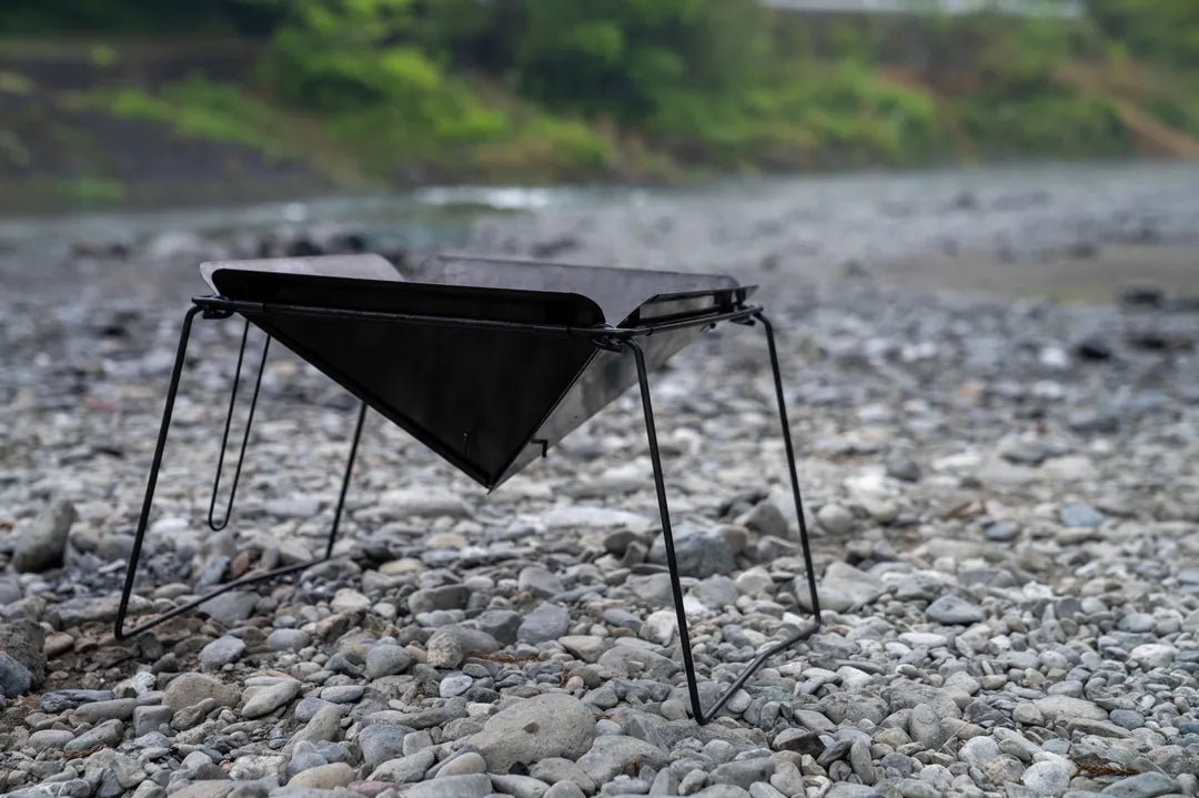 black-stainless-fire-pit