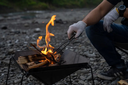 black-stainless-fire-pit