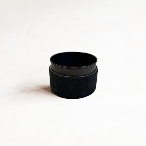 Black Stainless Cup with Sleeve